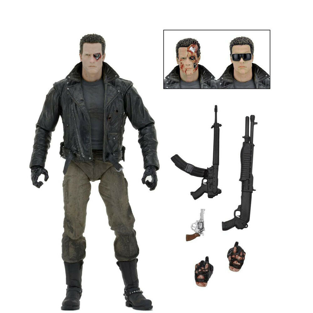 Terminator 7 Inch Action Figure Deluxe Series - Ultimate Police Station Assault T-800