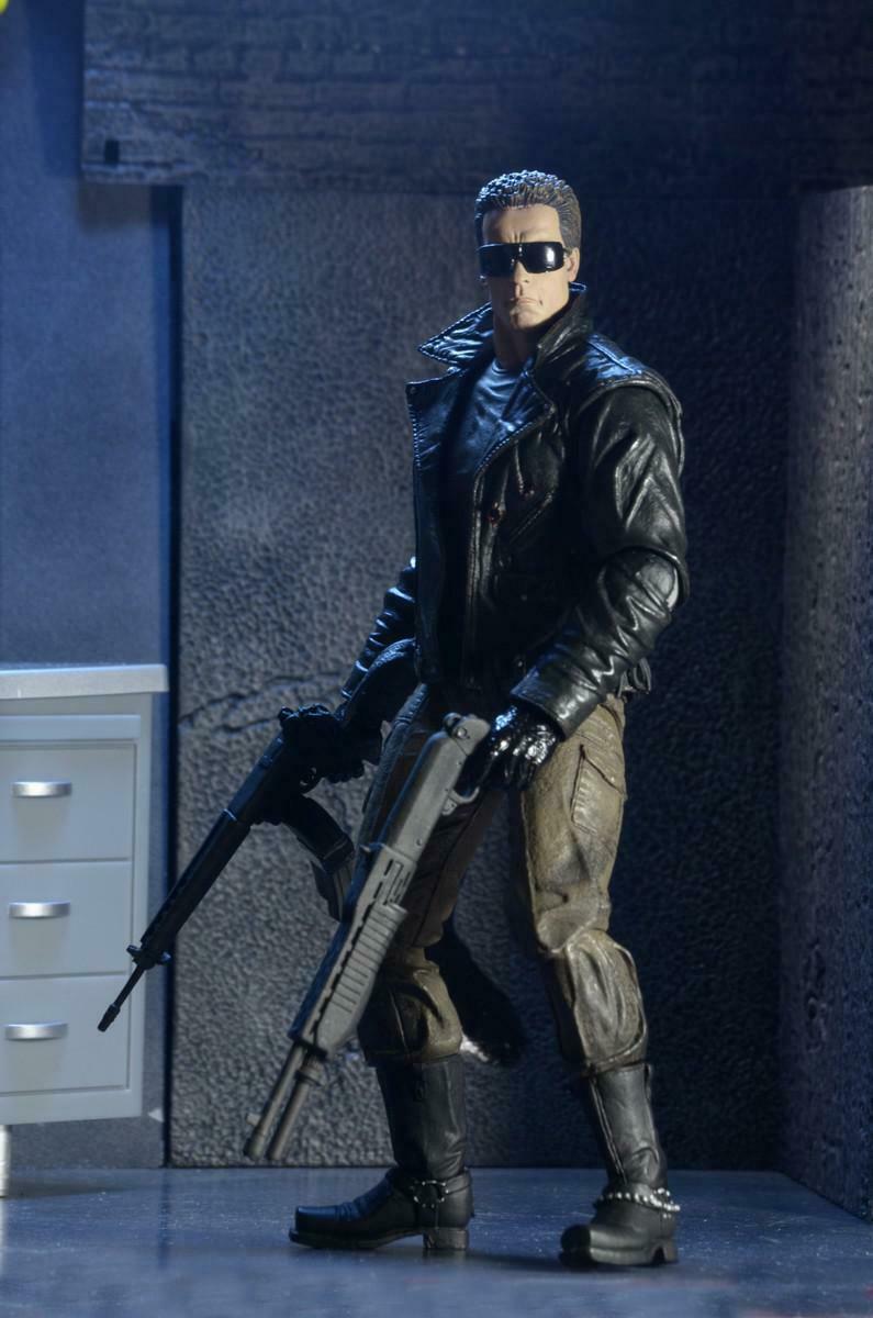 Terminator 7 Inch Action Figure Deluxe Series - Ultimate Police Station Assault T-800