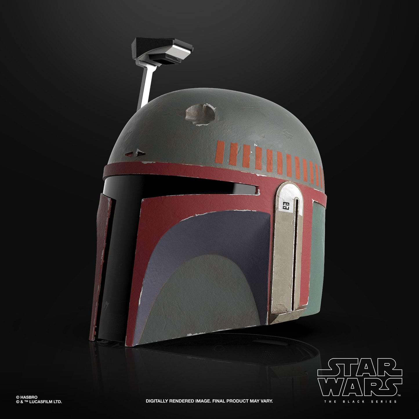 Star Wars The Black Series Boba Fett (Re-Armored) Premium Electronic Helmet, The Mandalorian