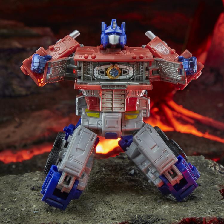 Transformers War for Cybertron: Kingdom Leader Optimus Prime