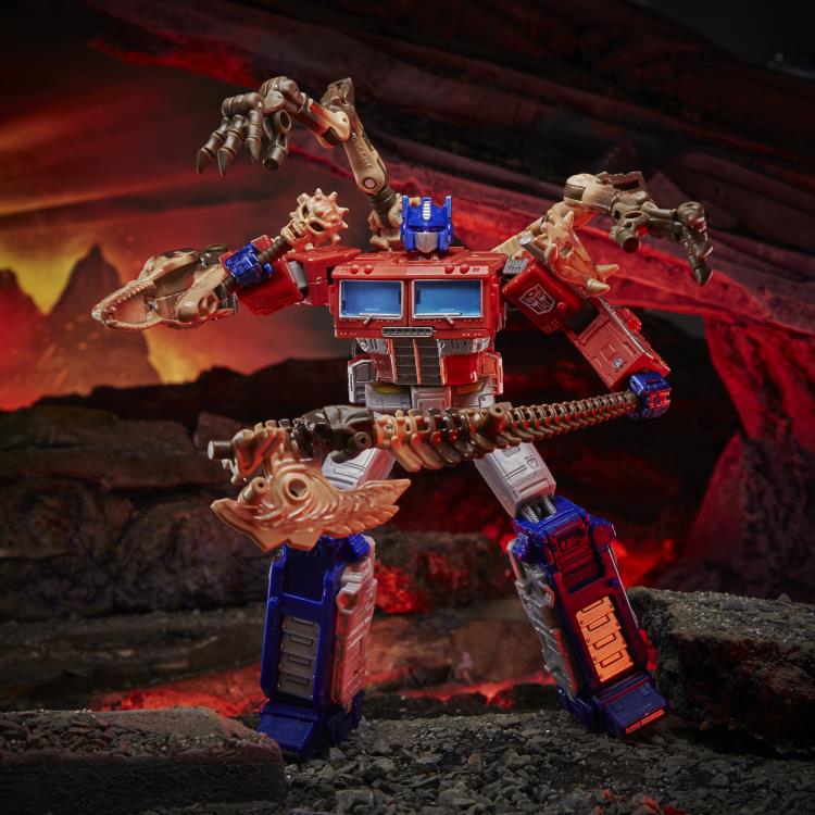 Transformers War for Cybertron: Kingdom Leader Optimus Prime