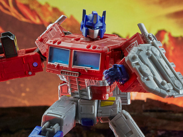 Transformers War for Cybertron: Kingdom Leader Optimus Prime