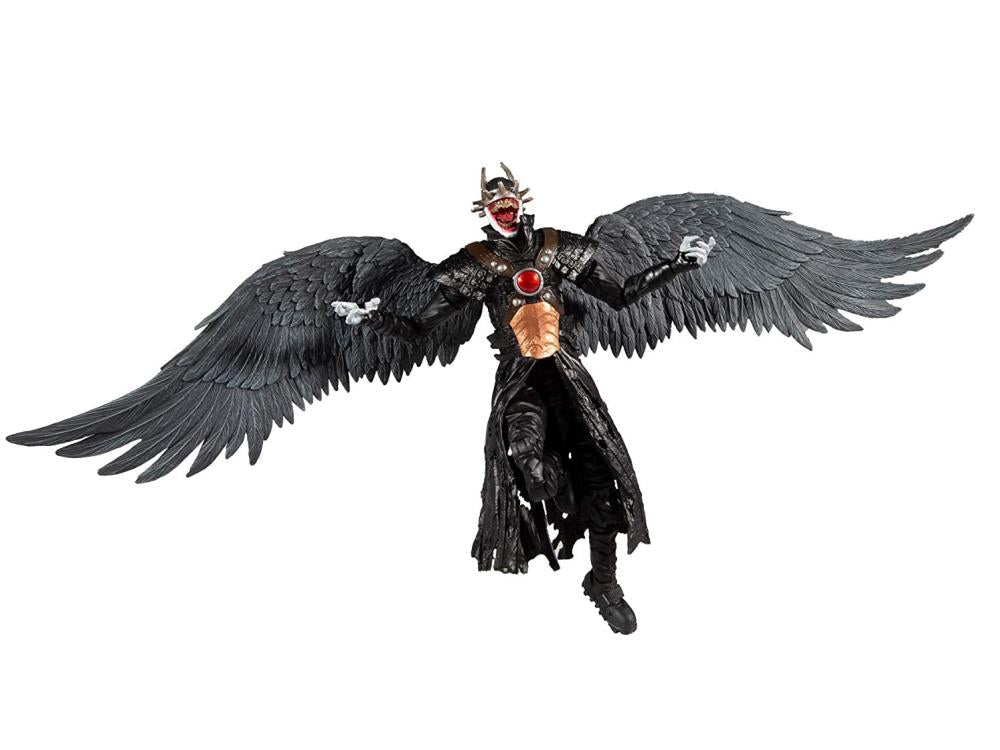 The Batman Who Laughs DC Multiverse The Batman Who Laughs with Sky Tyrant Wings Action Figure (Collect to Build: The Merciless)