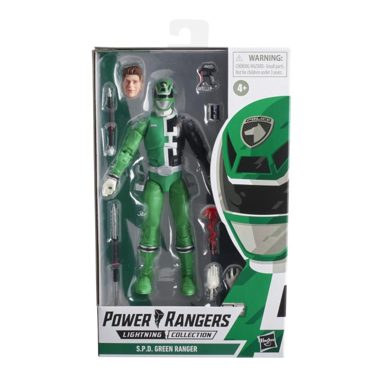 Power Rangers S.P.D. Lightning Collection Green Ranger (Sub-Par Packaging)