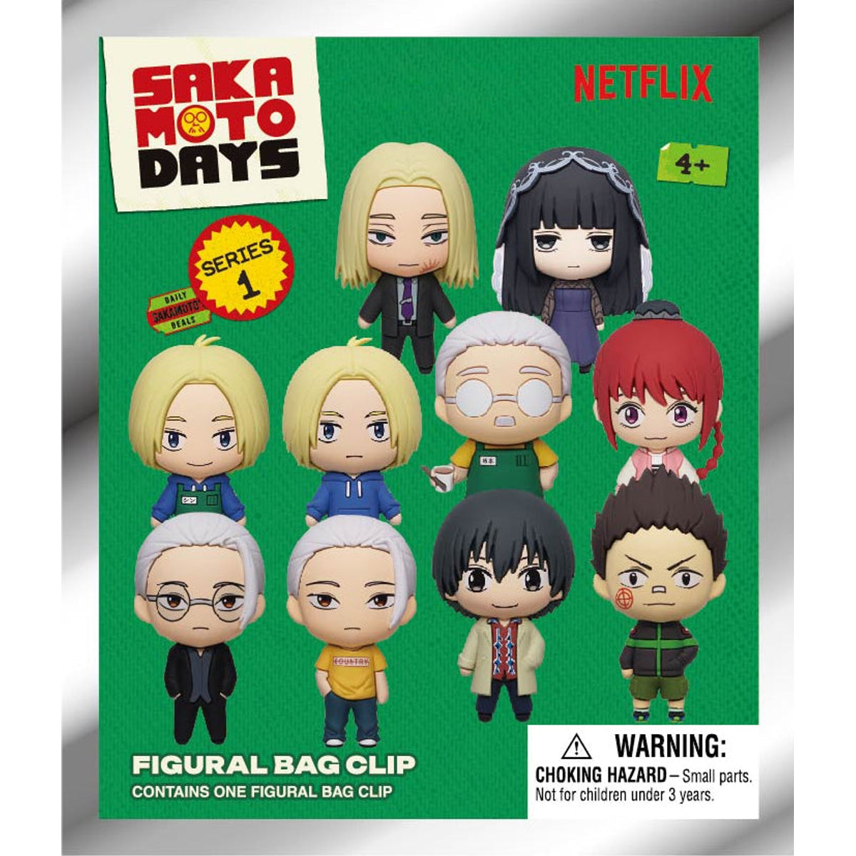 Sakamoto Days Series 1 Mystery 3D Foam Bag Clip