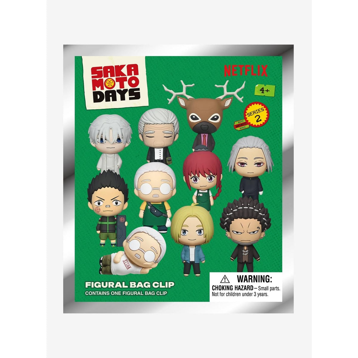 Sakamoto Days Series 2 Mystery 3D Foam Bag Clip