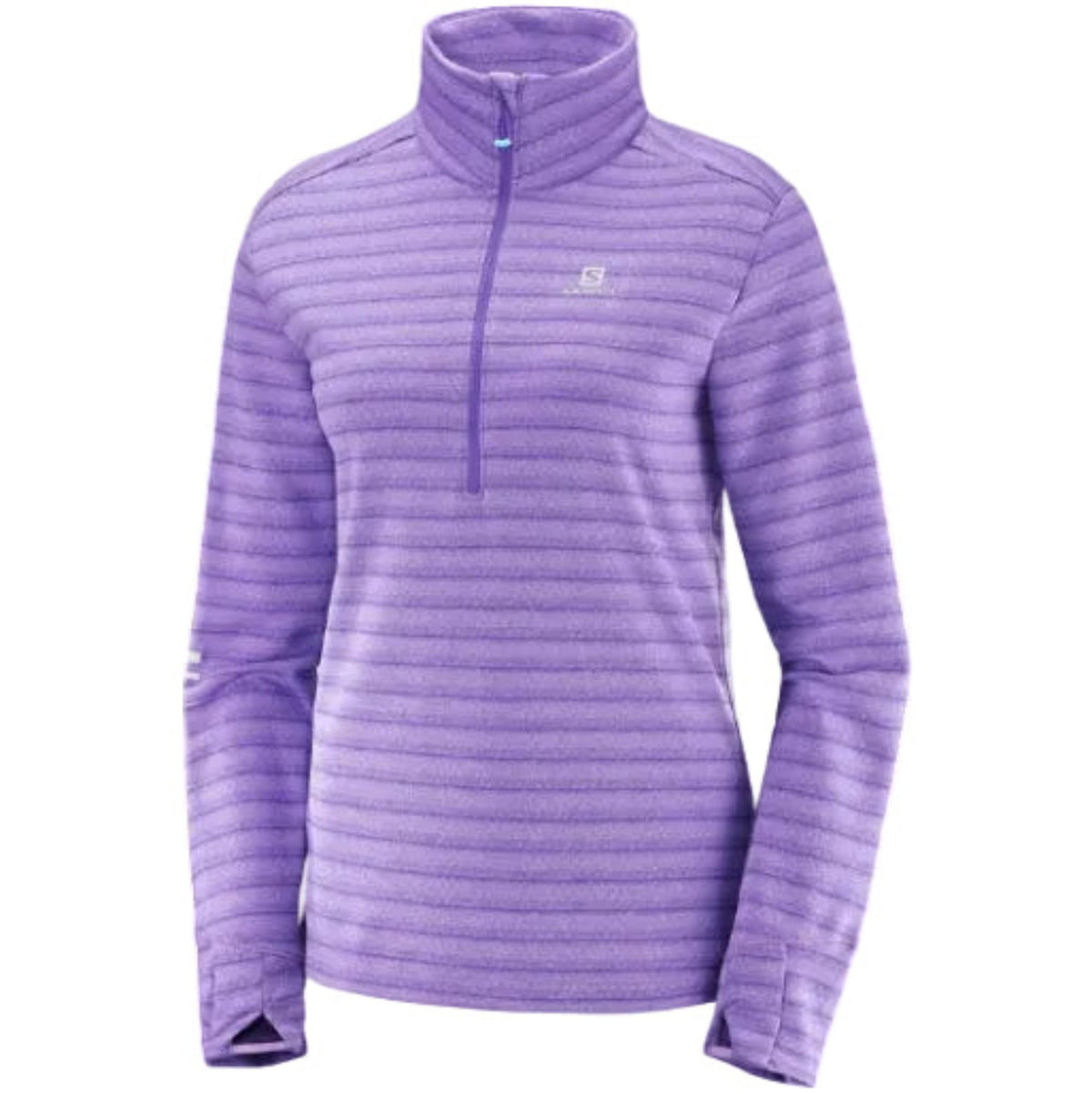 Salomon Women's Lightning Half Zip Active Fleece Mid Pullovers Sizes S & M
