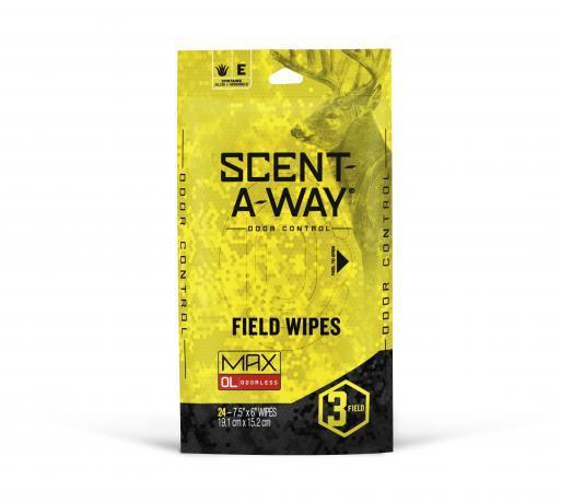 Scent-A-Way Max Field Wipes