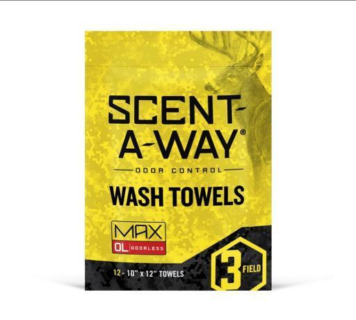 Scent-A-Way MAX Wash Towels