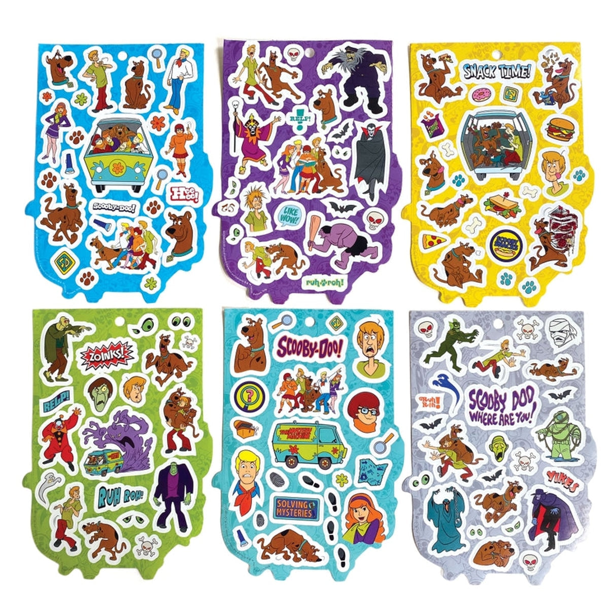 Scooby Doo 18 pages of 500 Stickers Book
