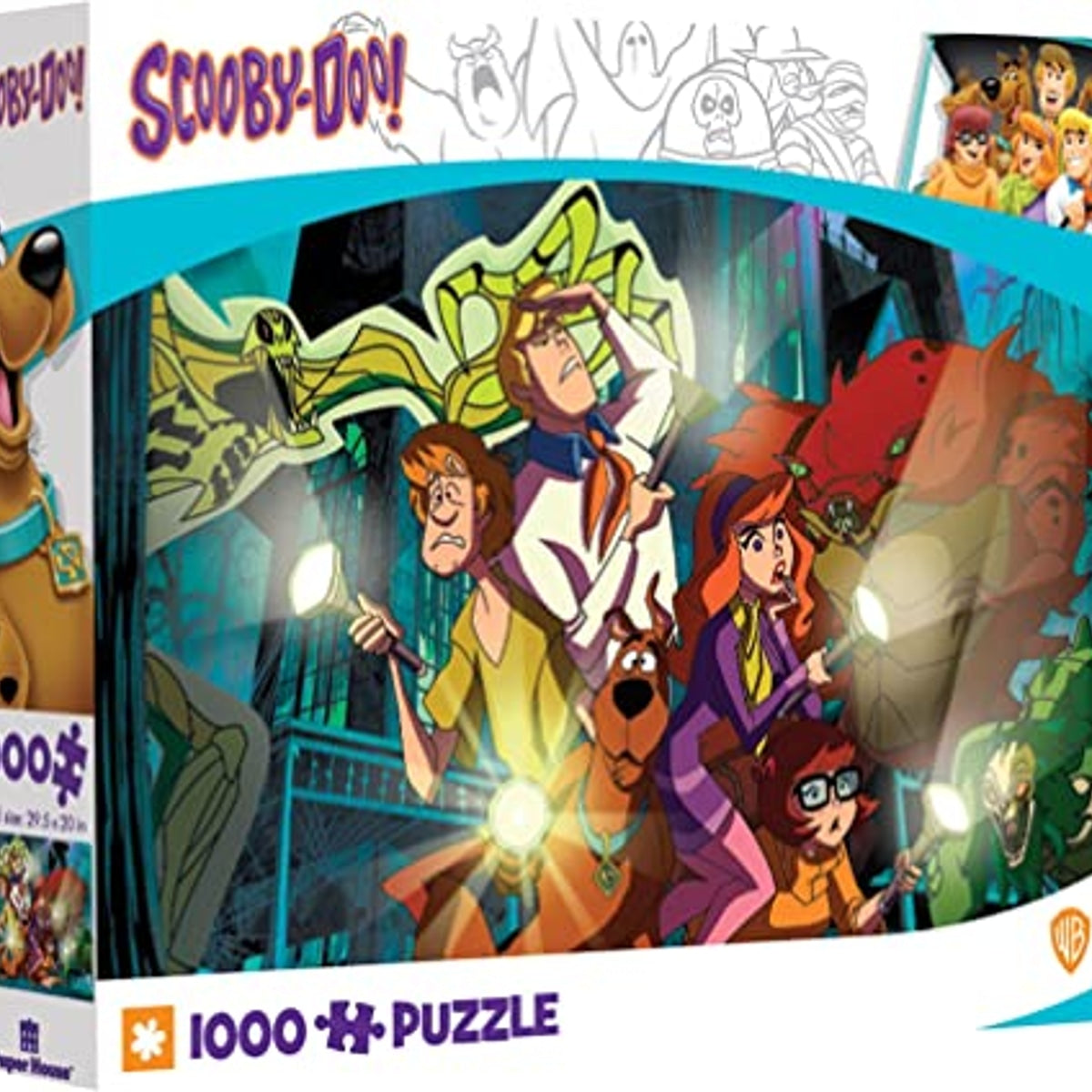 Scooby-Doo Mystery Inc 1000pc Puzzle