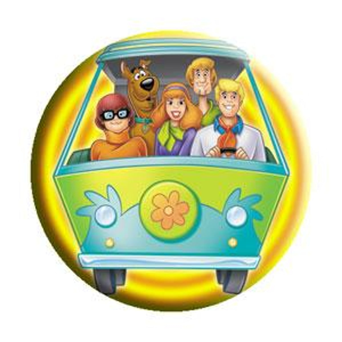 Scooby Doo Mystery Machine Button