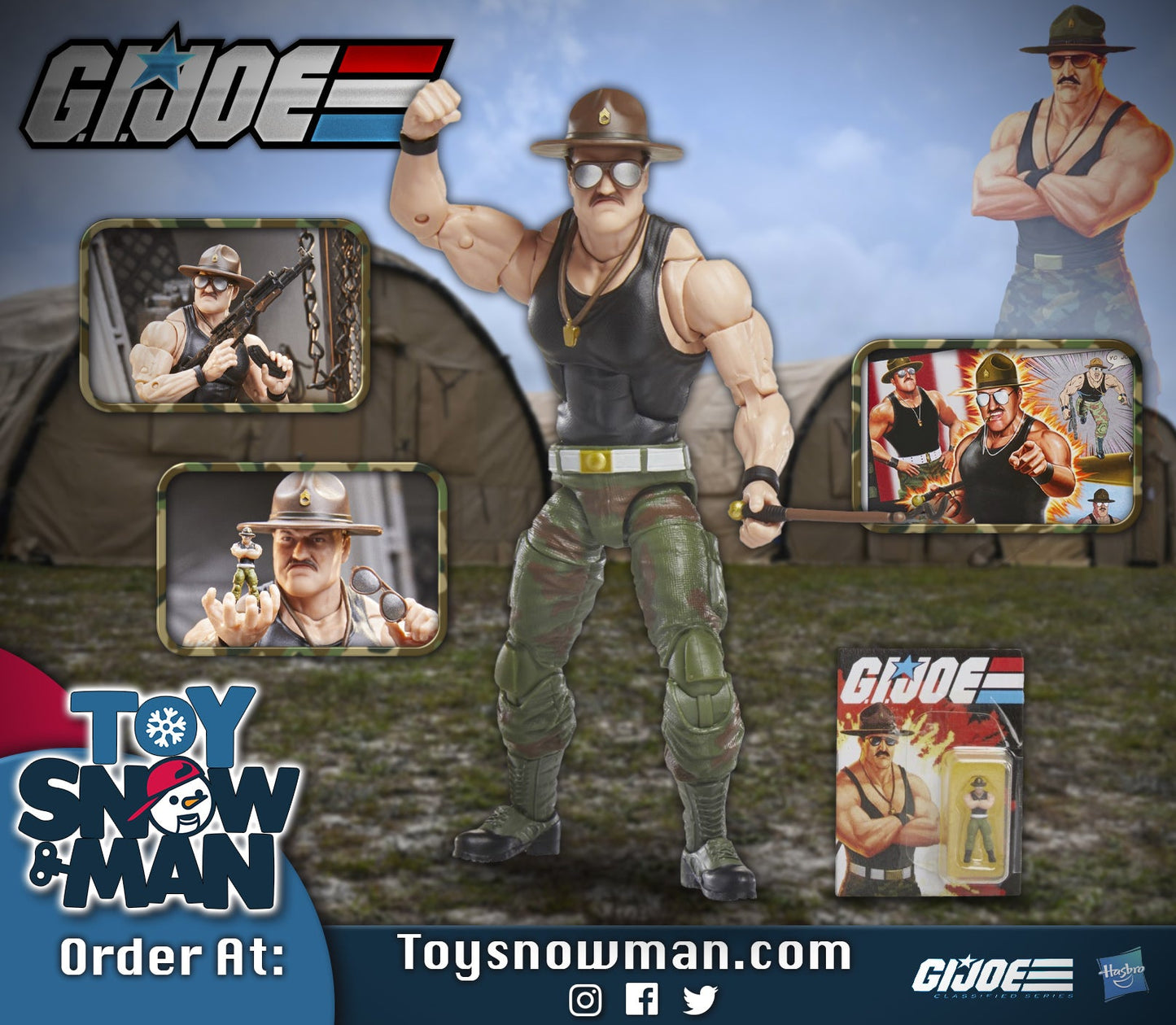 G.I. Joe Classified Series Sgt Slaughter