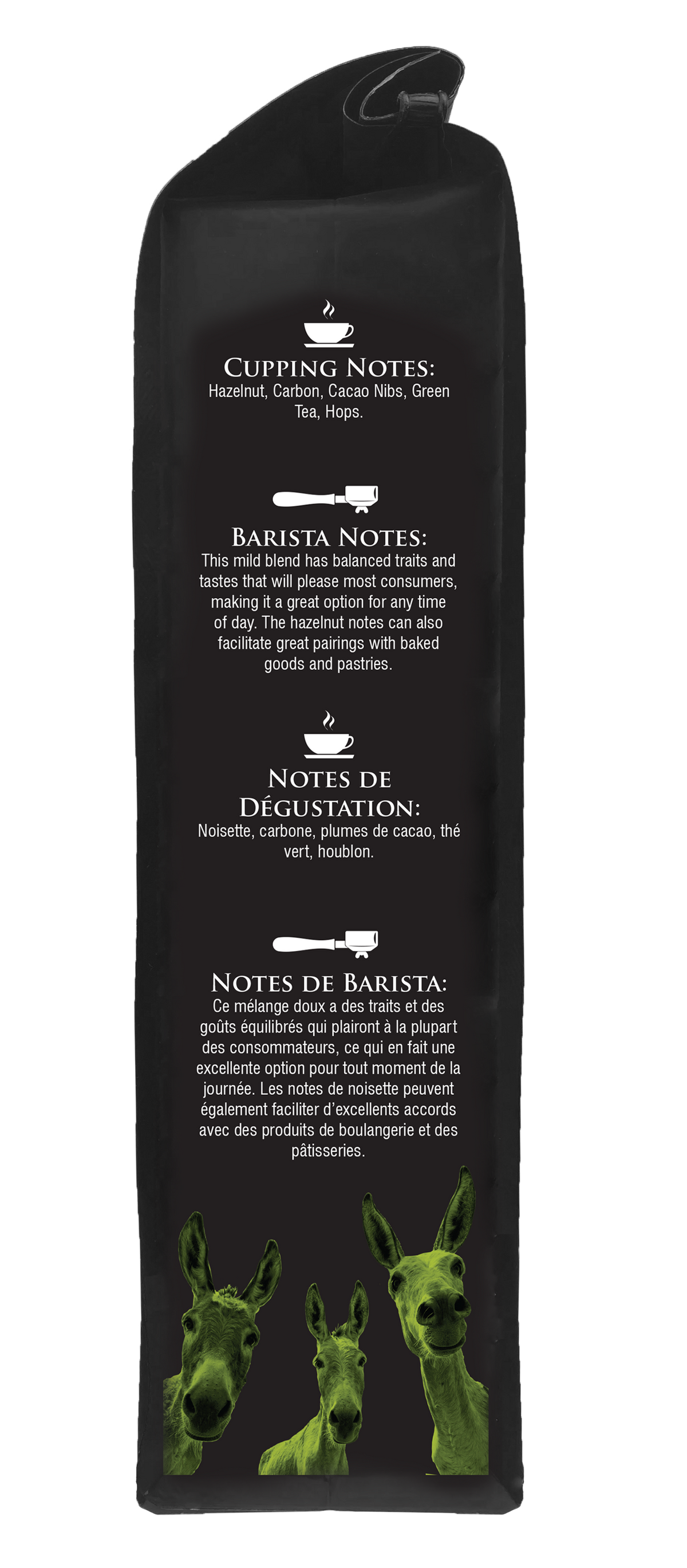 Central & South - Ground, Medium Roast, Certified Organic OCIA/ Fairtrade Coffee 1lb/454g