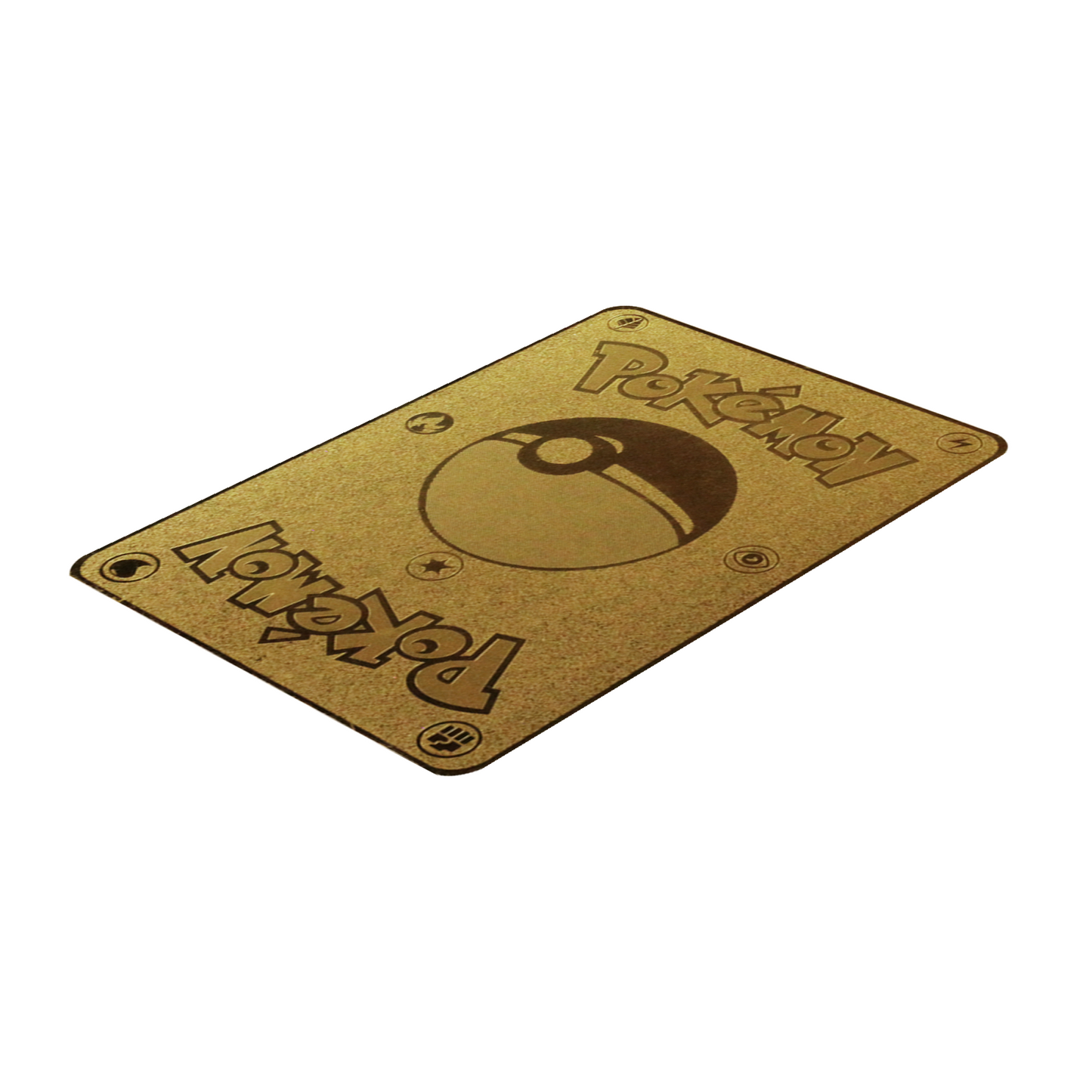 Ash's Gen 1 Pokemon Metal Orica Card