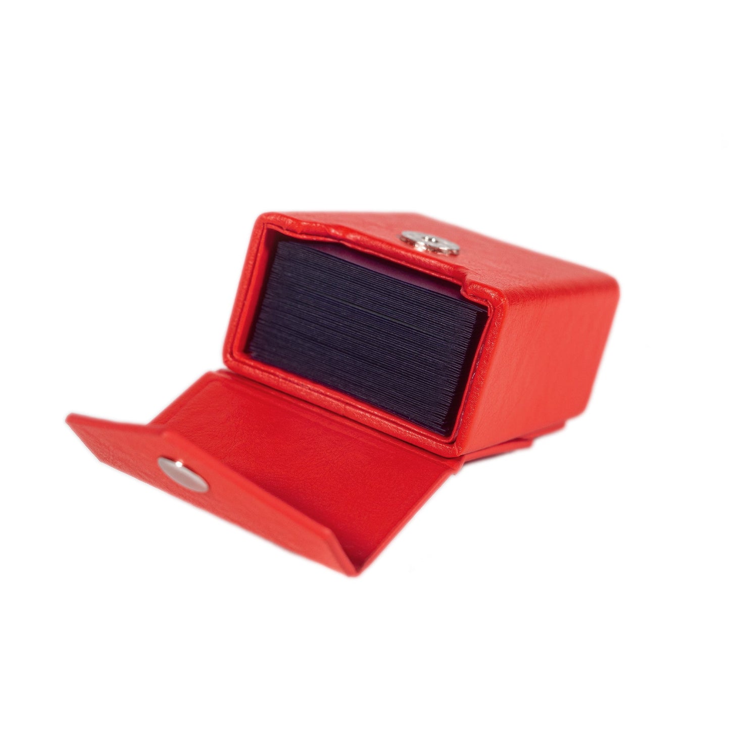 Red Deck Box + Belt Loop - Hard Shell - Faux Leather
