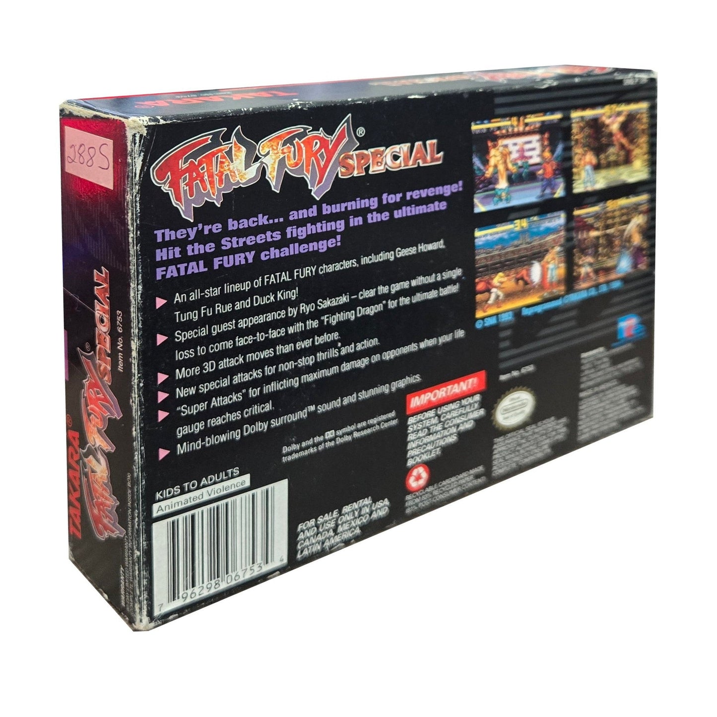 Fatal Fury Special (SNES)