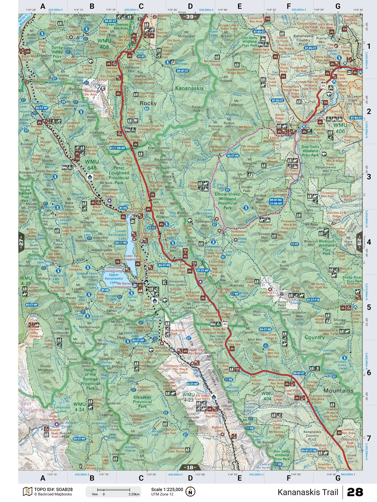Southern Alberta Backroad Mapbook