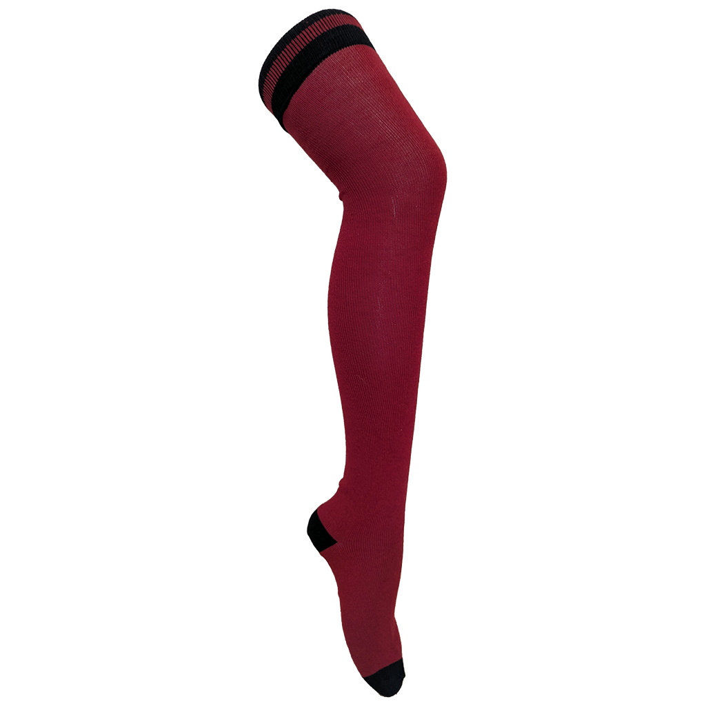 Pook Unisex Thigh High Sky Highs Foxy Fire Engine