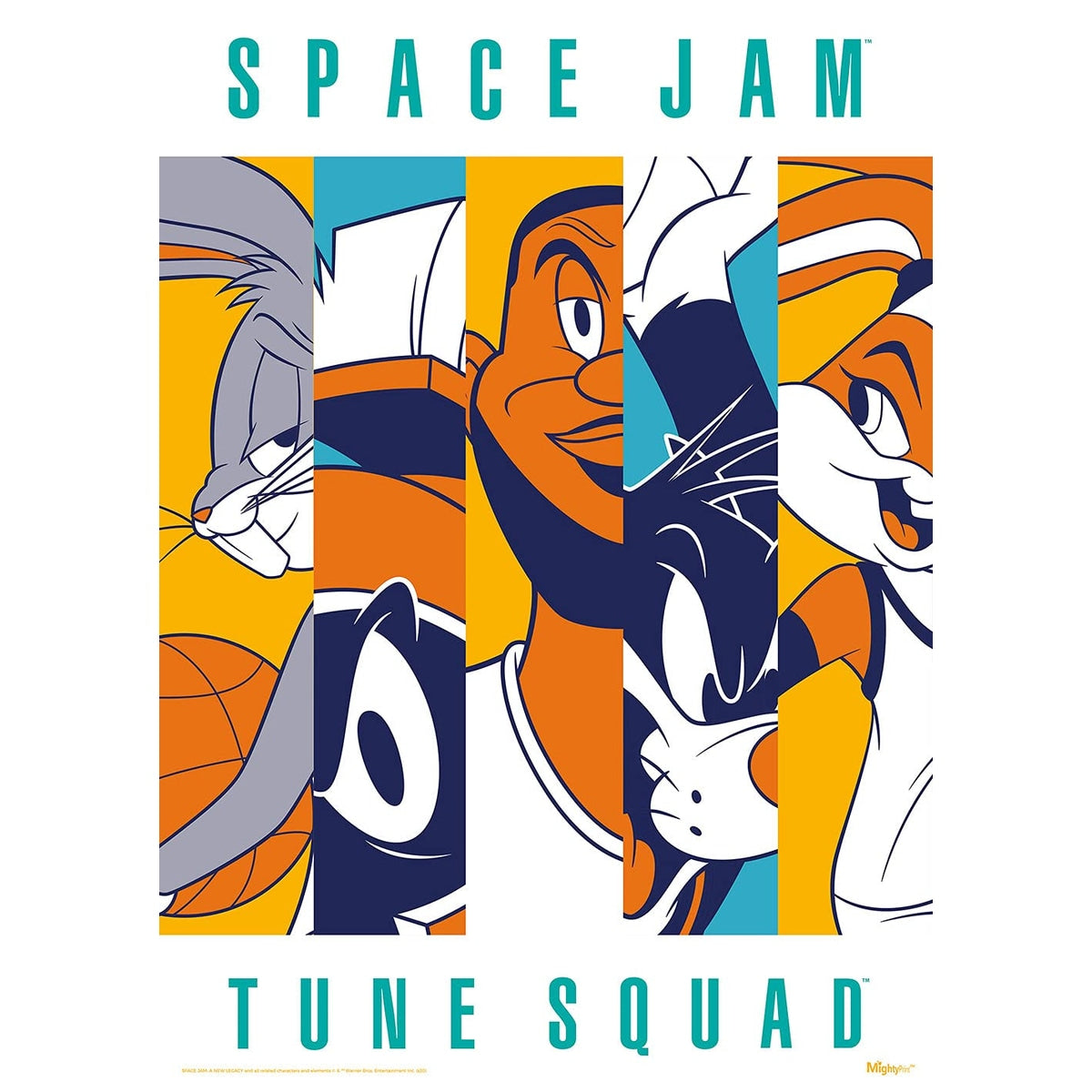 Space Jam 2 Tune Squad Mighty Print