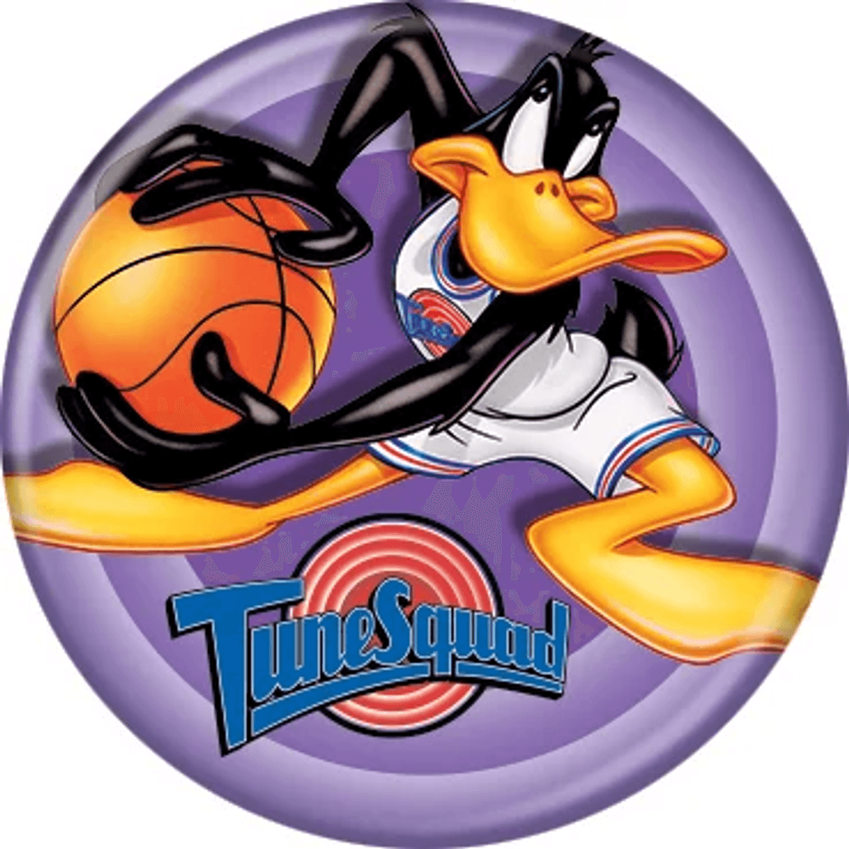 Space Jam Tune Squad Daffy Button