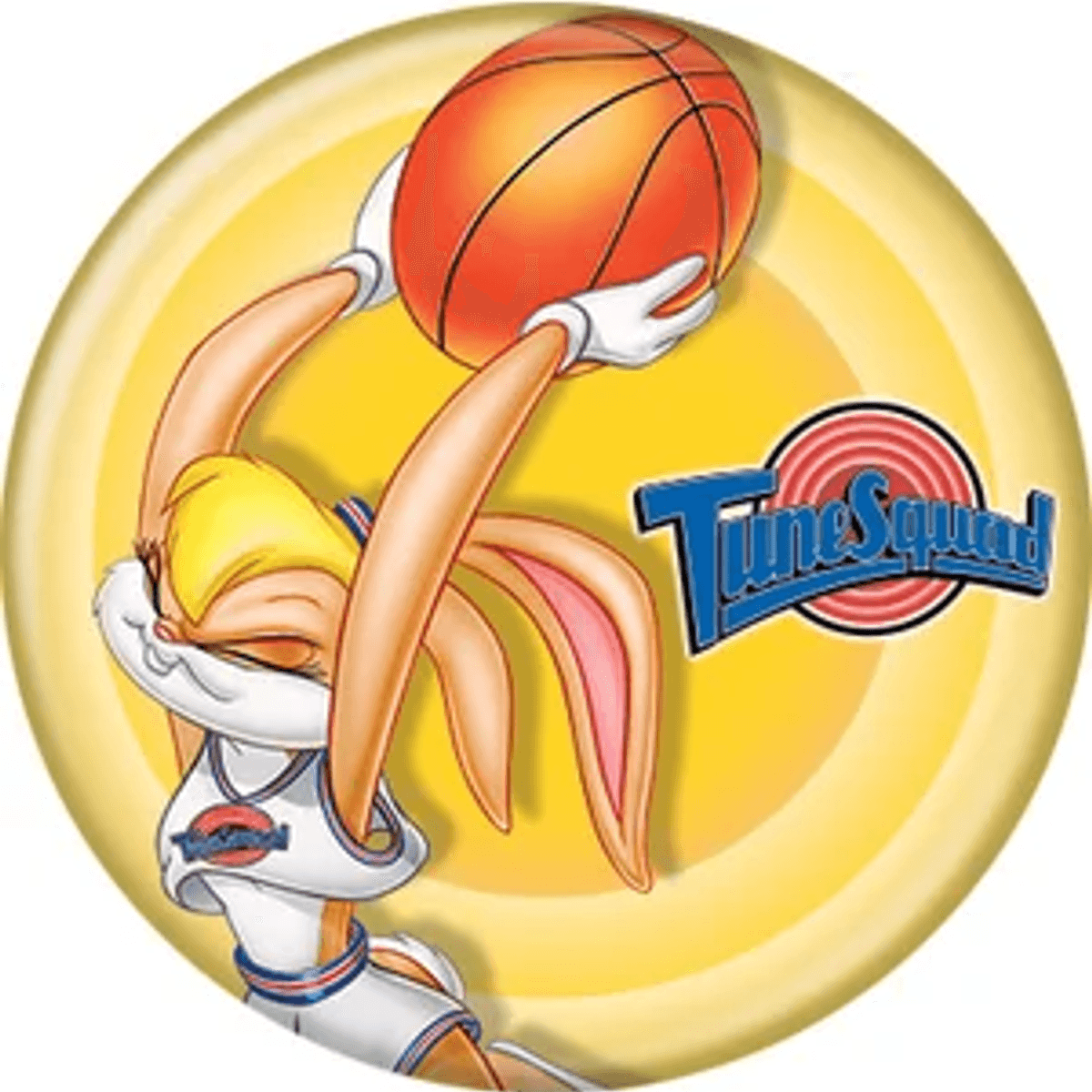 Space Jam Tune Squad Lola Button