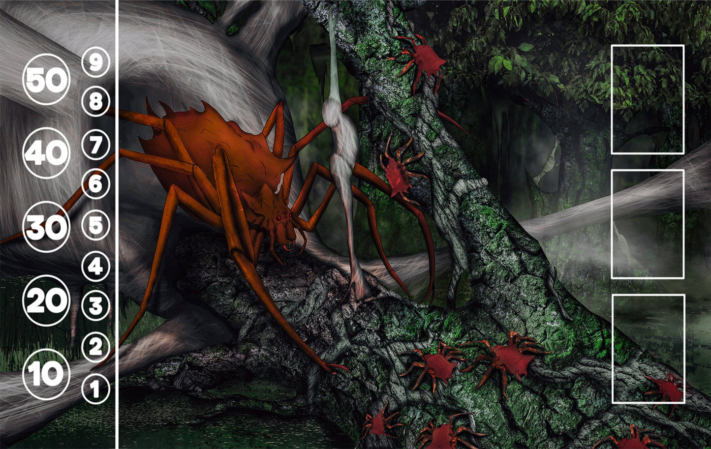 Forest Spider Creature Playmat