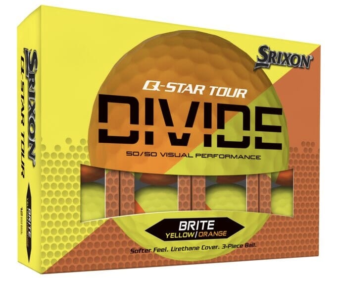 Srixon Q-Star Tour Divide 2 '24  Brite Golf Balls