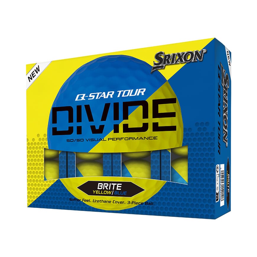 Srixon Q-Star Tour Divide 2 '24  Brite Golf Balls