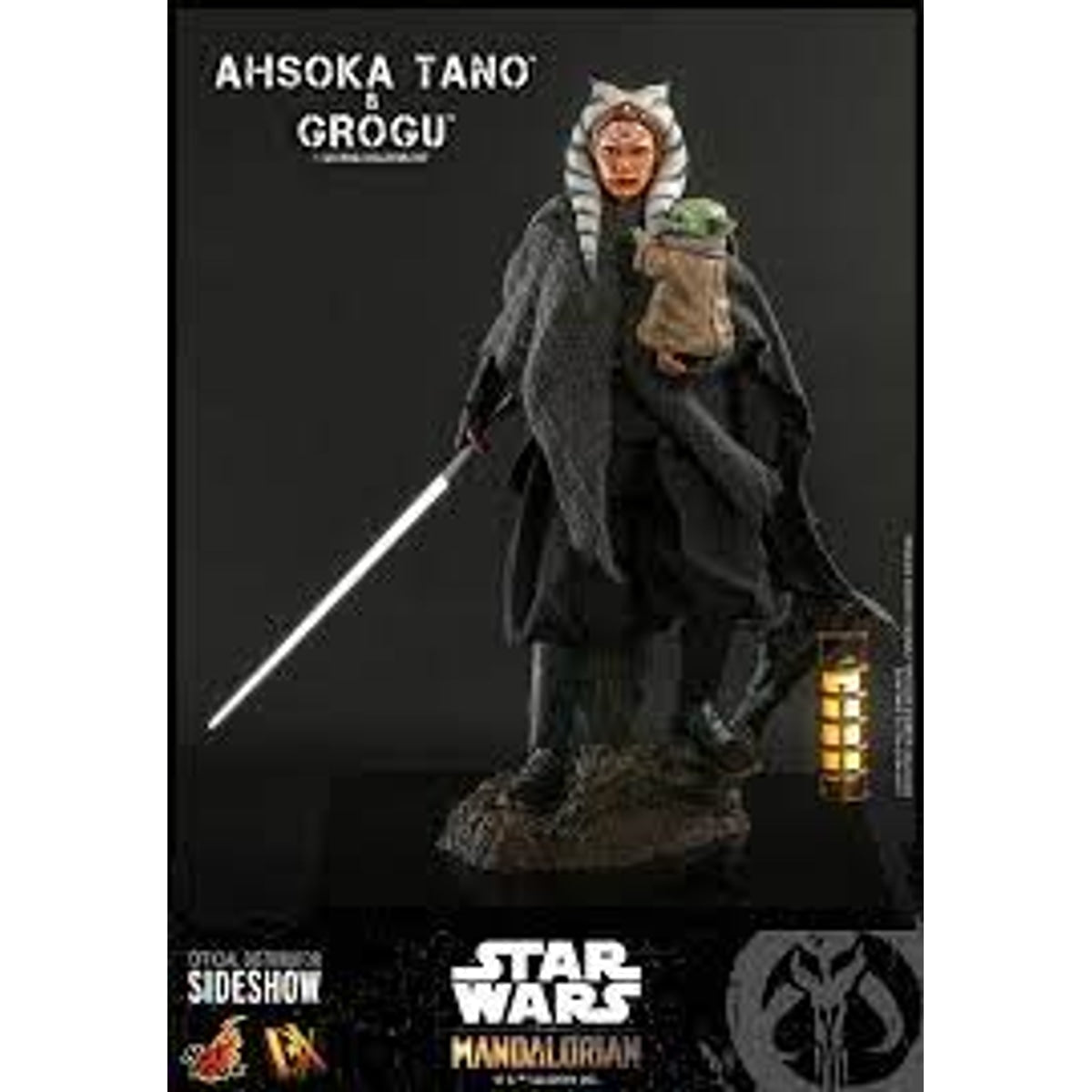 Star Wars The Mandalorian Ahsoka & Grogu Sixth Scale Hot Toys Set