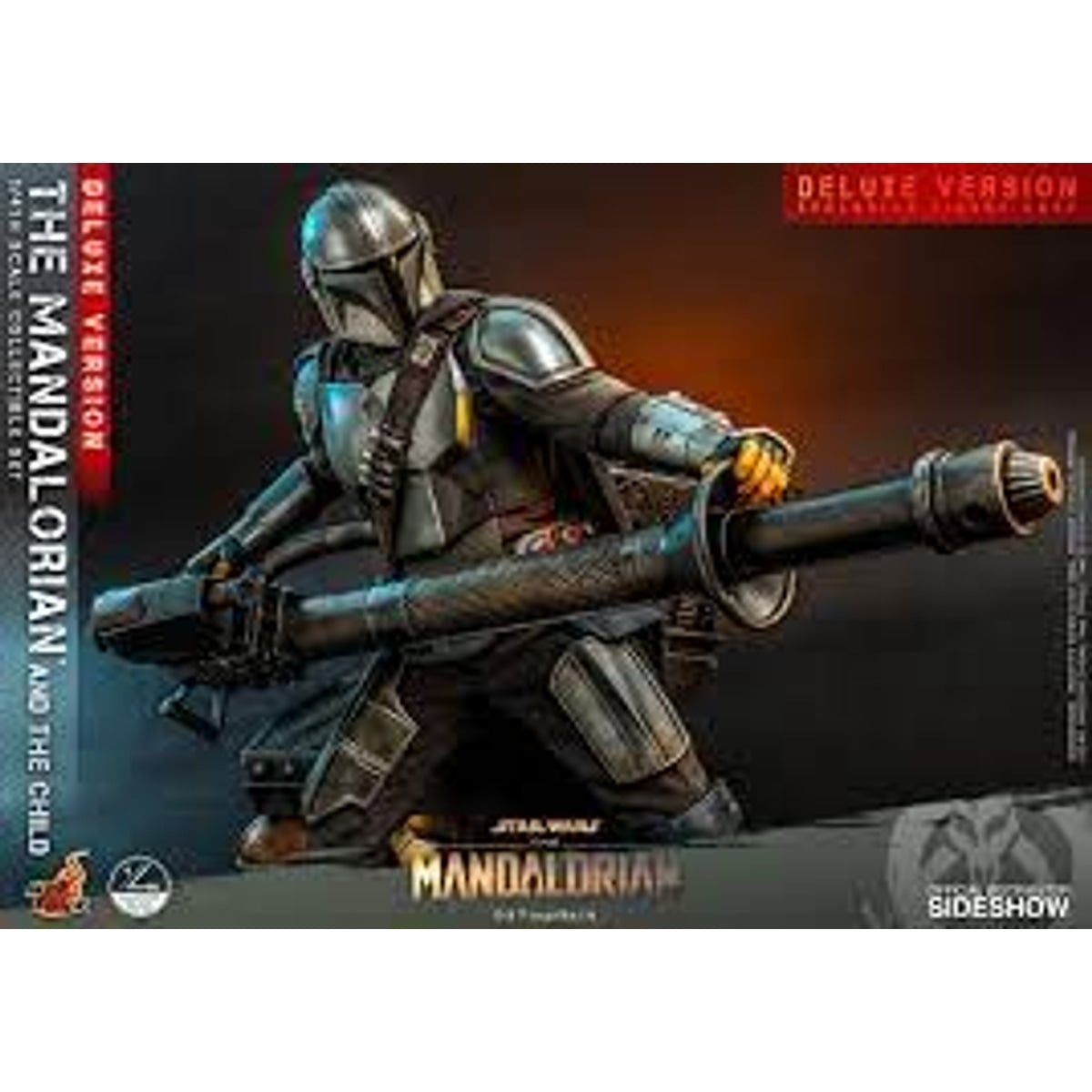 Star Wars The Mandalorian and the Child Quarter Scale Hot Toys (Deluxe Version)