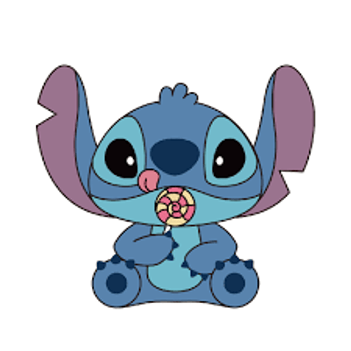 Stitch Lollipop 3D Magnet