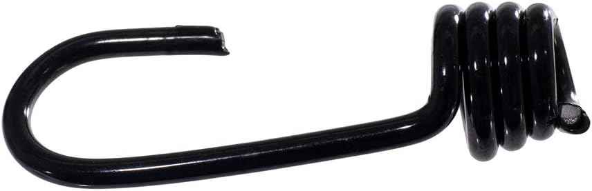 Lehigh Heavy Duty Coated Steel Cord Hooks with Steel Crimp Ring 1/4" & 3/8" 2-Pack