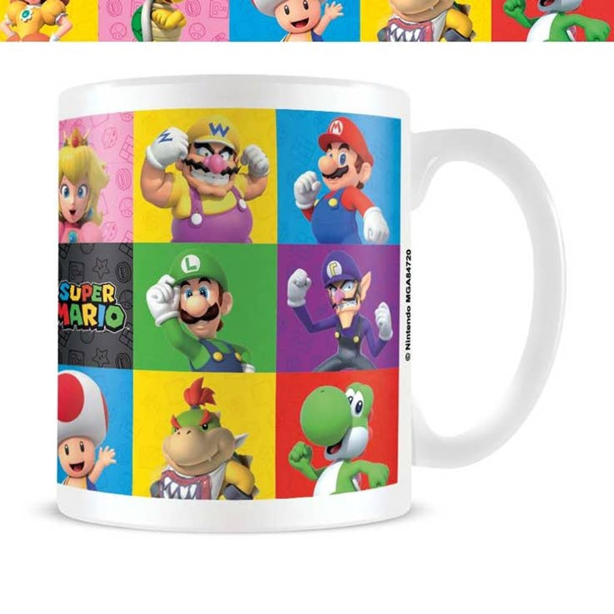 Super Mario 3D Friends & Foes 11oz White Mug