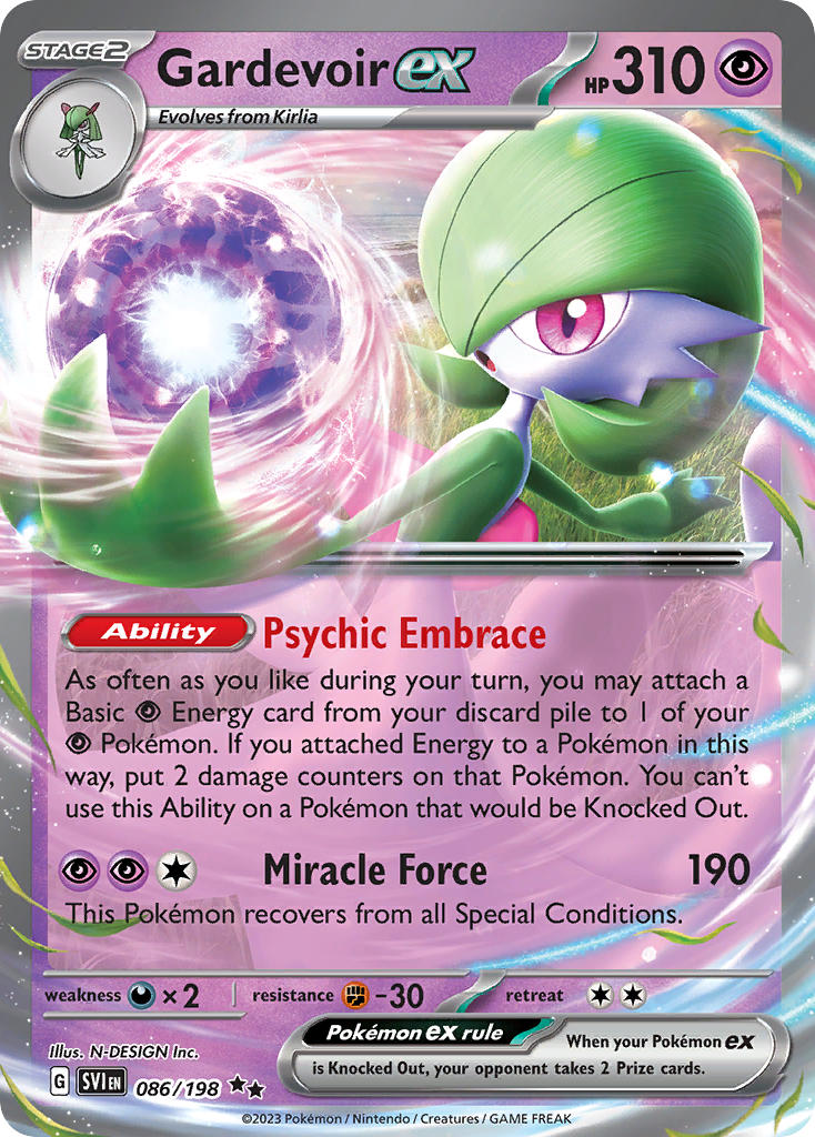 Gardevoir ex 086/198