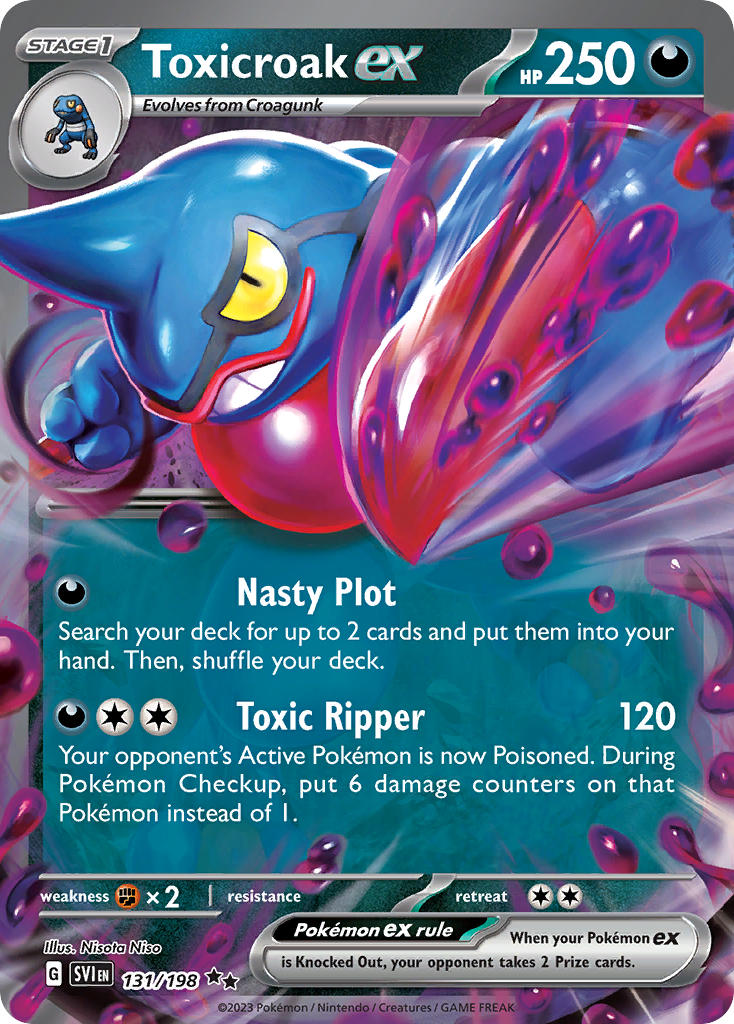 Toxicroak ex 131/198