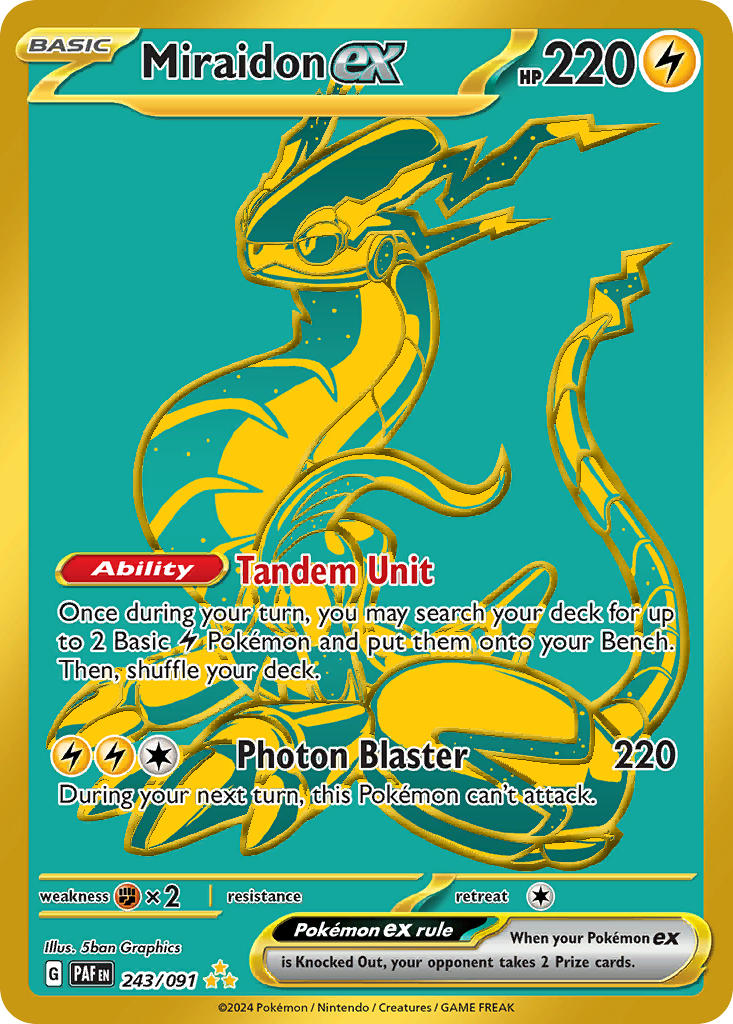 Miraidon ex 243/091