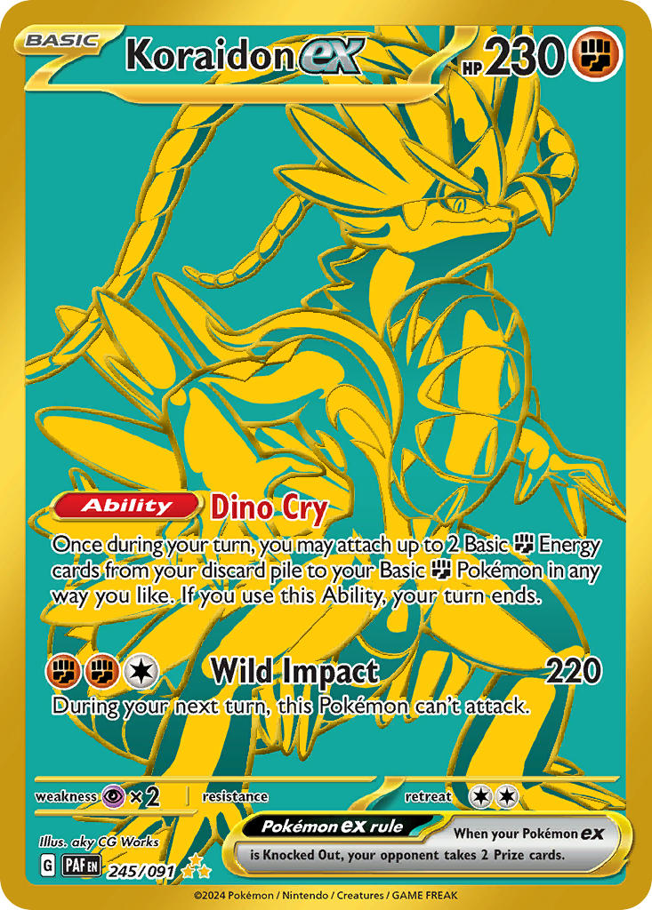 Koraidon ex 245/091