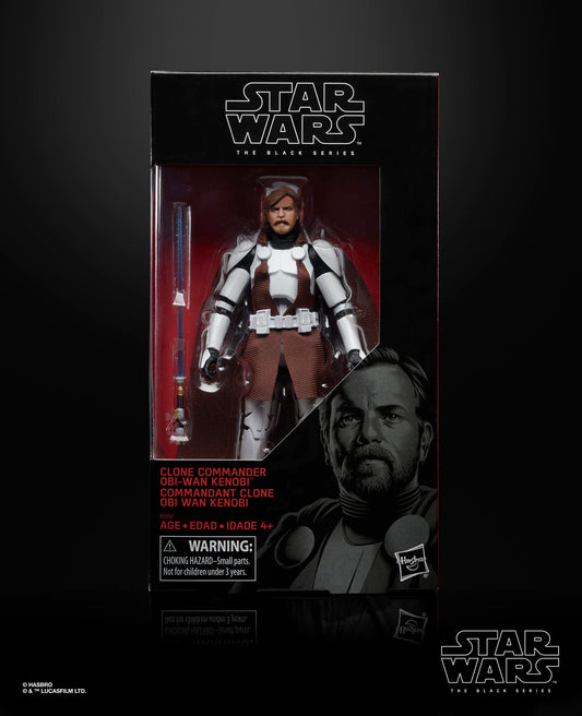 Star Wars Black Series - CLONE COMMANDER OBI-WAN - Rerun