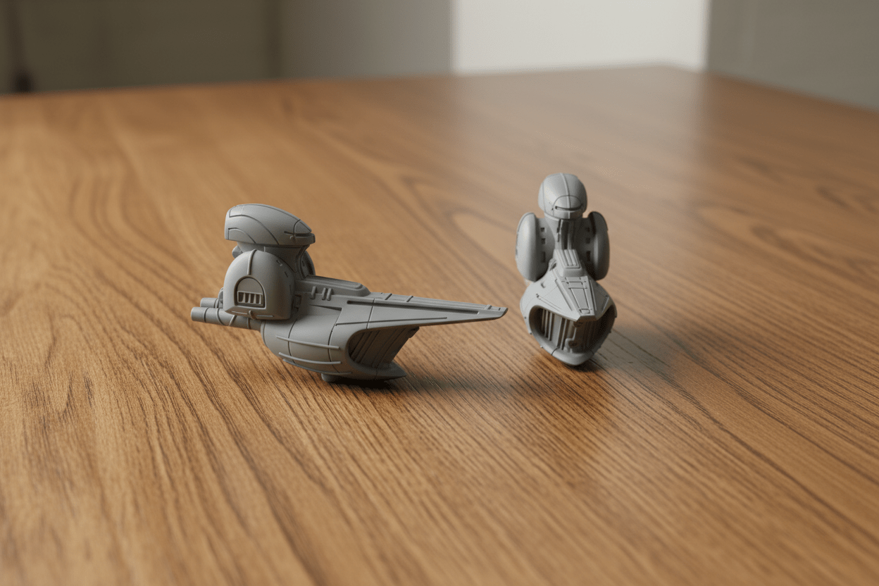 Sylwarin Harmonium Fleet – 1:128 Elven Spaceships (10 Ships)