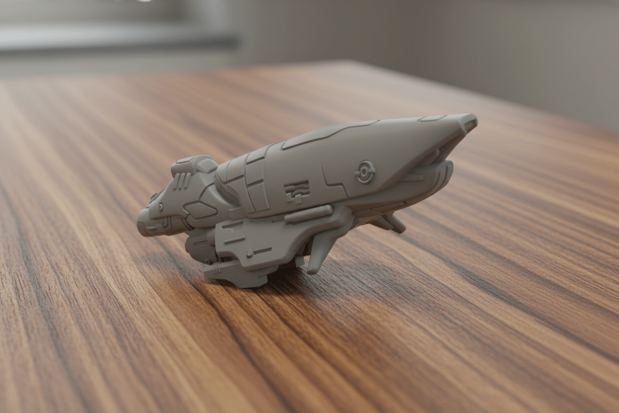 Sylwarin Harmonium Fleet – 1:128 Elven Spaceships (10 Ships)