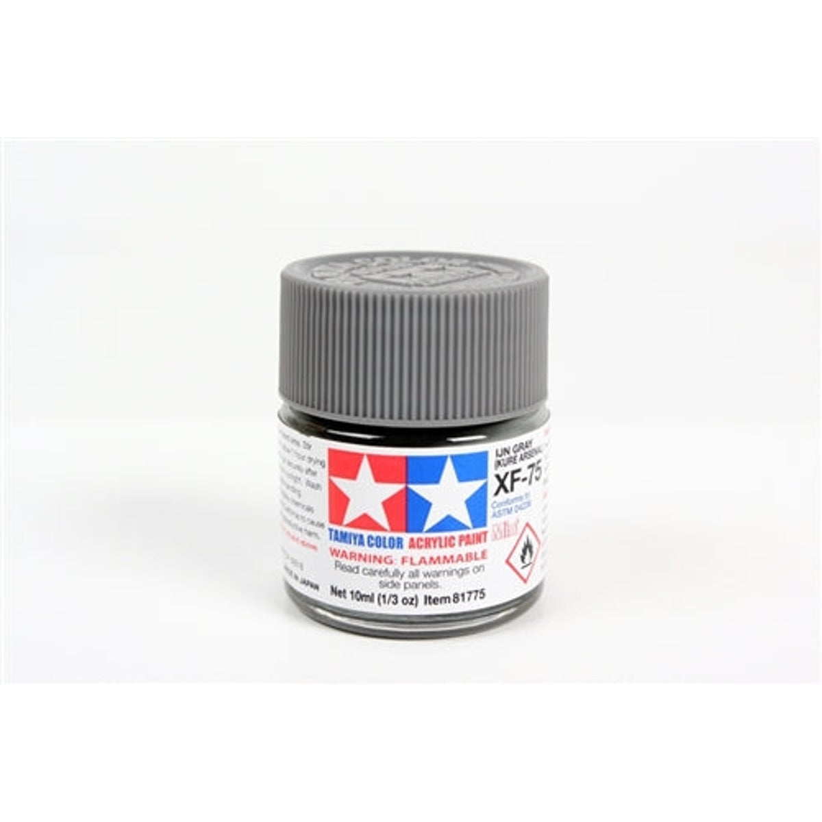 Tamiya Acrylic XF-75 Flat IJN Grey Mini Bottle 10mL (1/3oz)