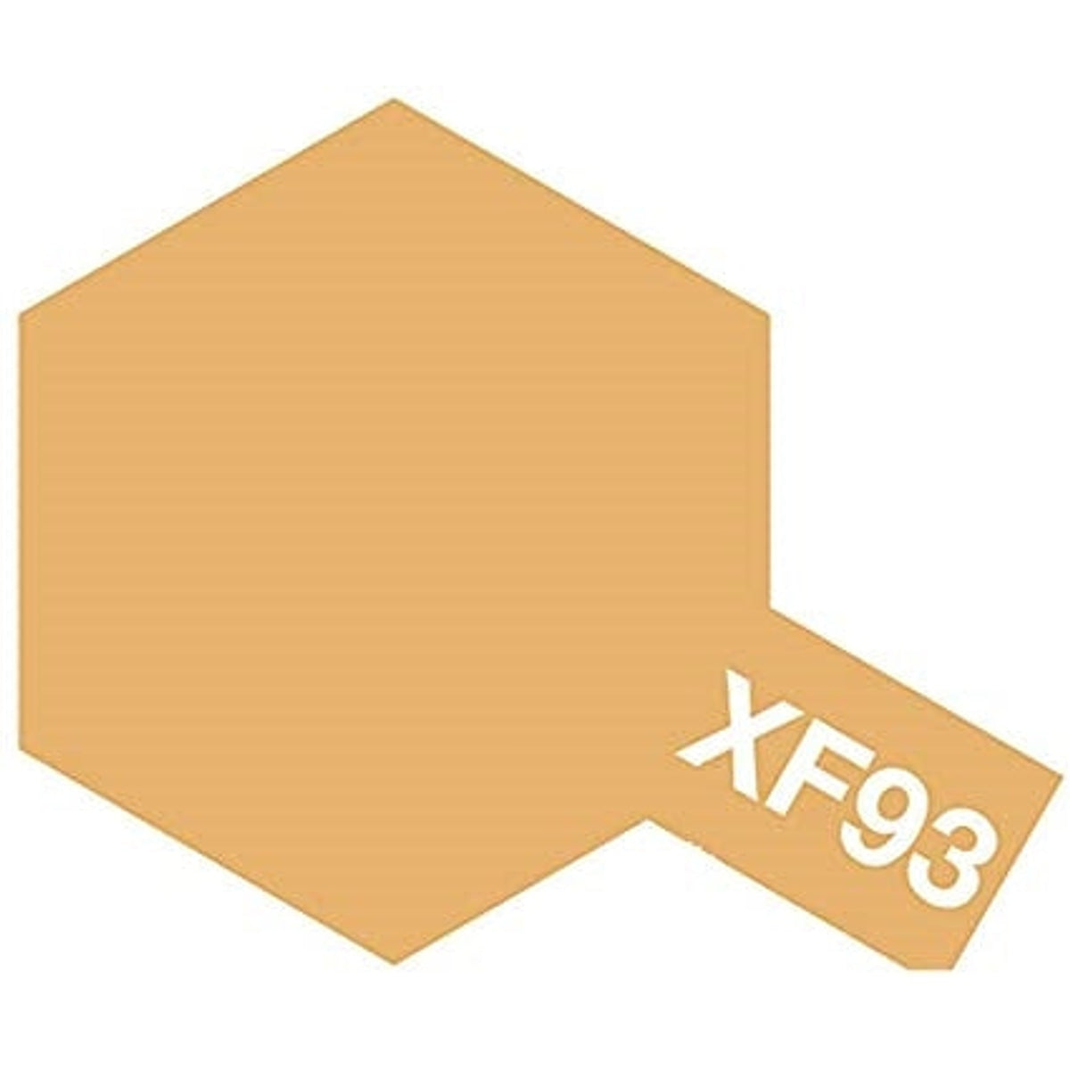 Tamiya Acrylic XF-93 Light Brown Mini Bottle 10mL (1/3oz)