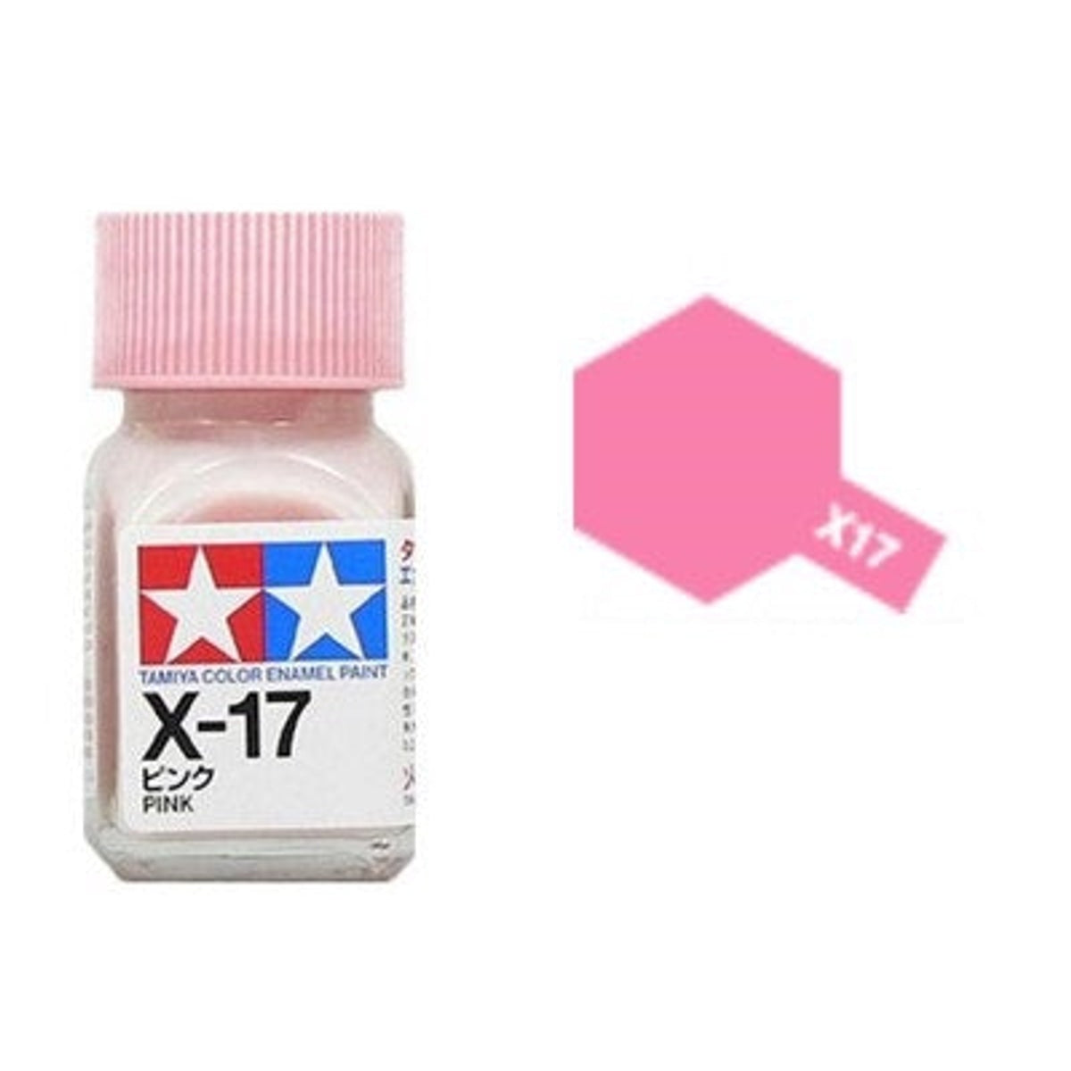Tamiya Enamel EX-17 Pink Mini Bottle 10mL (1/3oz)