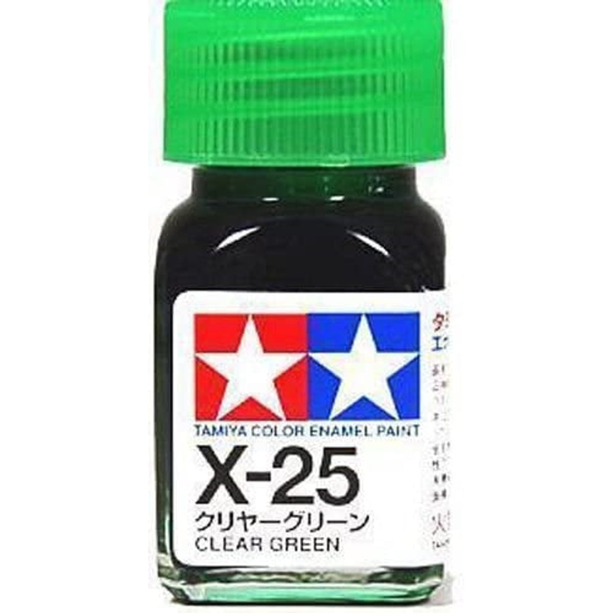 Tamiya Enamel EX-25 Clear Green Mini Bottle 10mL (1/3oz)