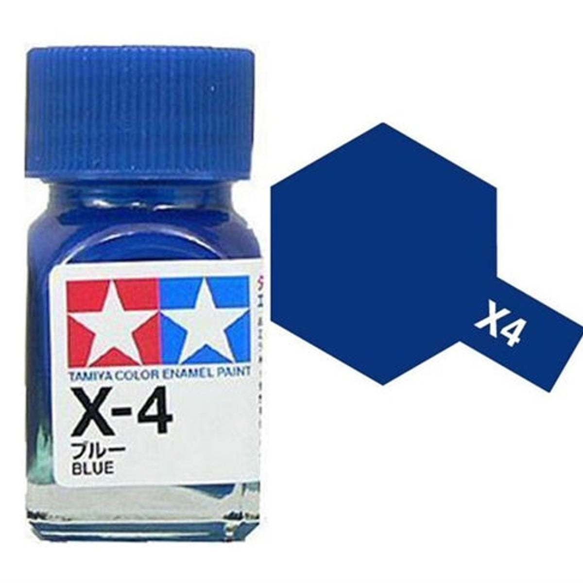 Tamiya Enamel EX-4 Blue Mini Bottle 10mL (1/3oz)