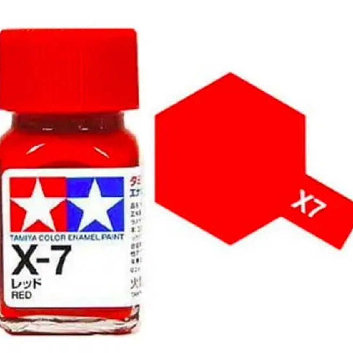 Tamiya Enamel EX-7 Red Mini Bottle 10mL (1/3oz)
