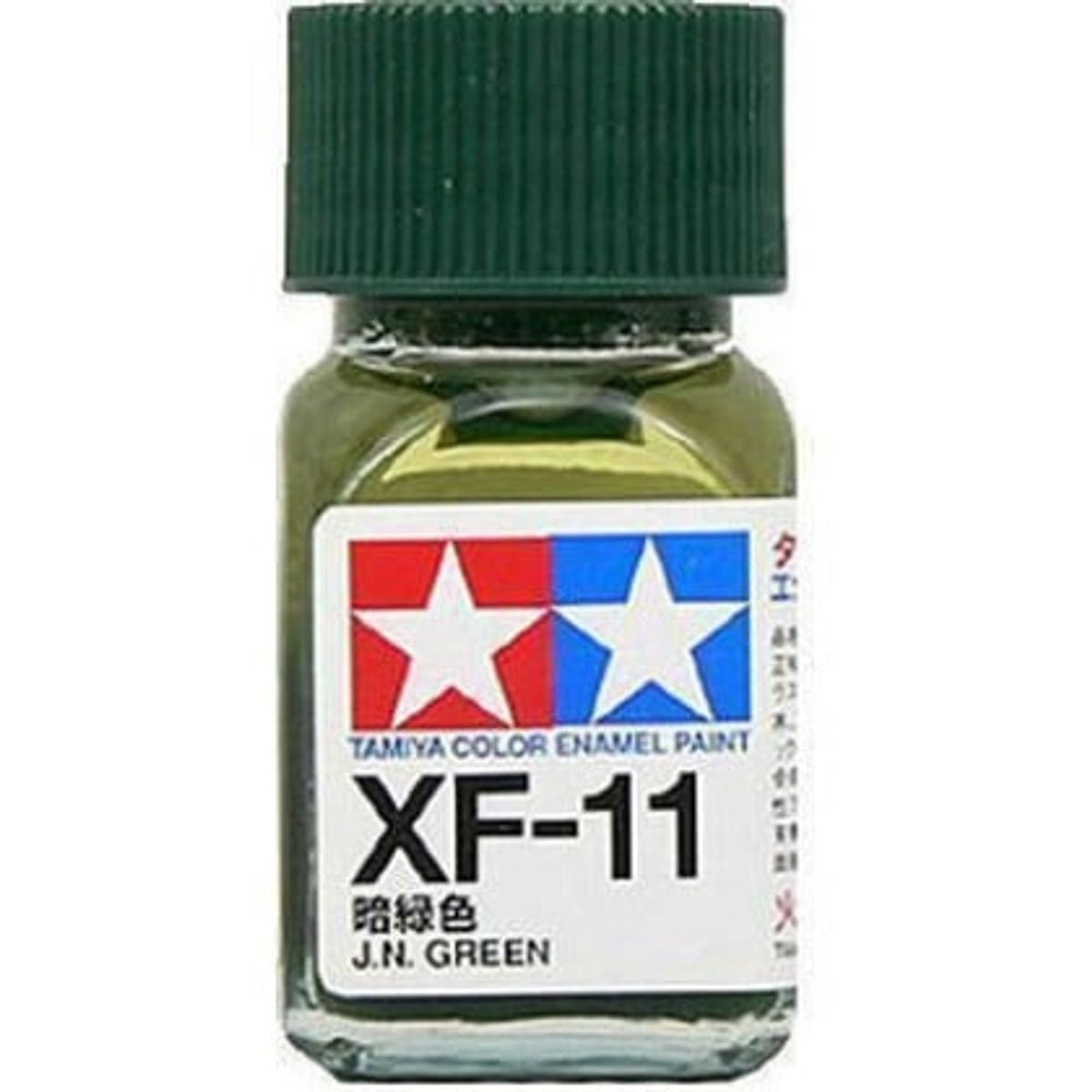 Tamiya Enamel EXF-11 Flat J.N. Green Mini Bottle 10mL (1/3oz)