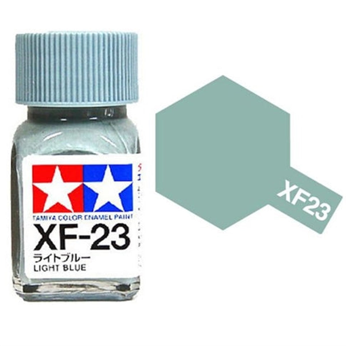 Tamiya Enamel EXF-23 Flat Light Blue Mini Bottle 10mL (1/3oz)