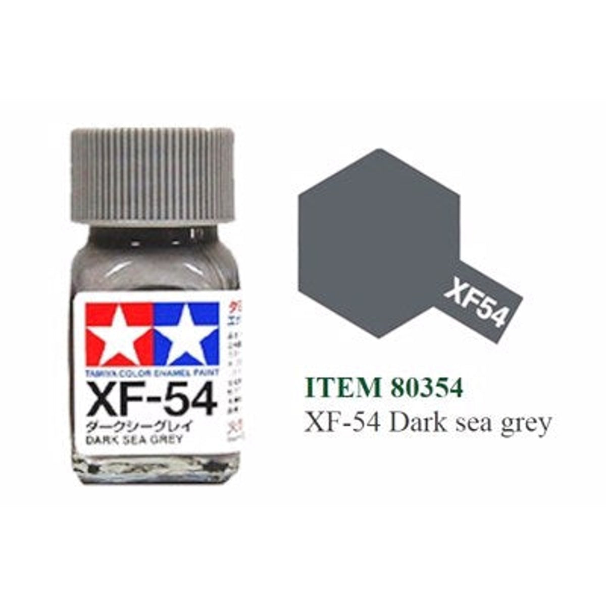 Tamiya Enamel EXF-54 Flat Dark Sea Grey Mini Bottle 10mL (1/3oz)